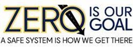 Safe System logo that reads “Zero is our Goal. A Safe System is How We Get There.”